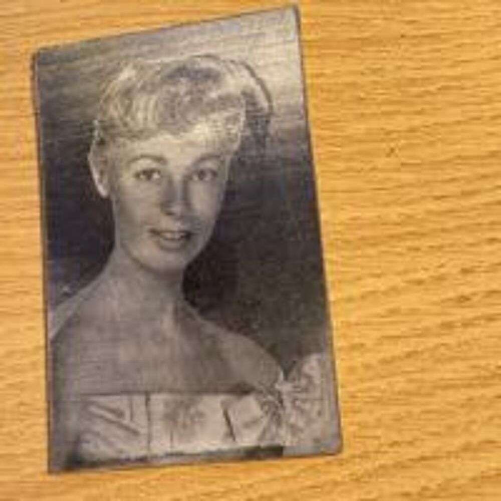 actrice ann&eacute;e 50/60 en 3D | noir et blanc 