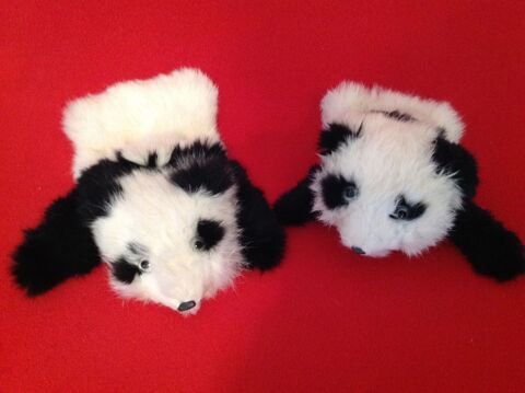Ours Panda, marionnettes ralises  la main 15 Paris 5 (75)