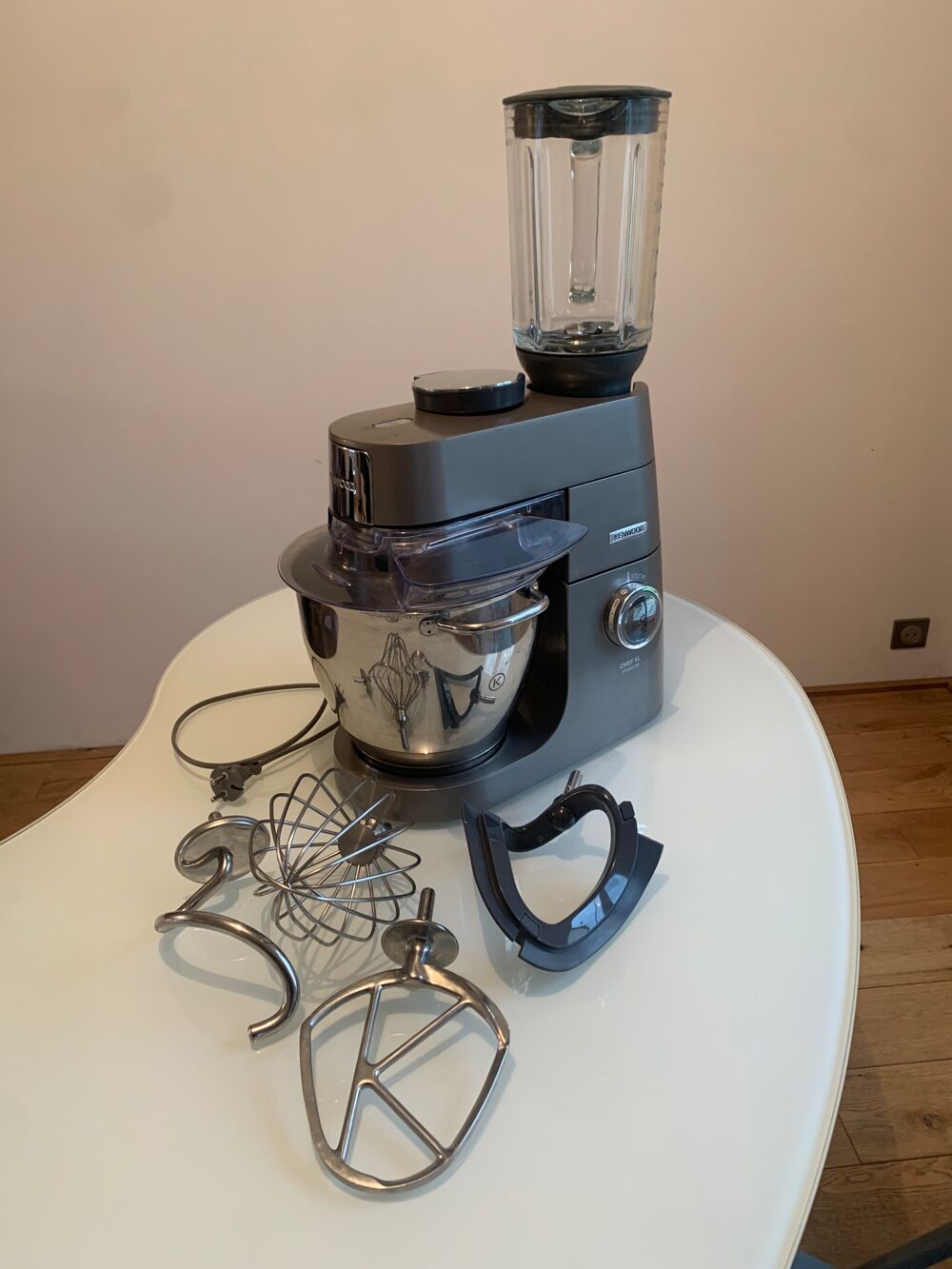 KENWOOD Robot P&acirc;tissier Titanium Chef XL 1700 W - Bol 6,7 L Electroménager