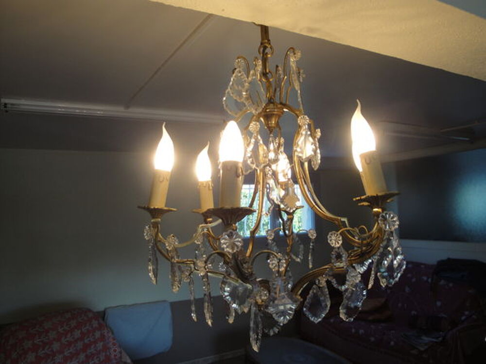 lustre en bronze Décoration