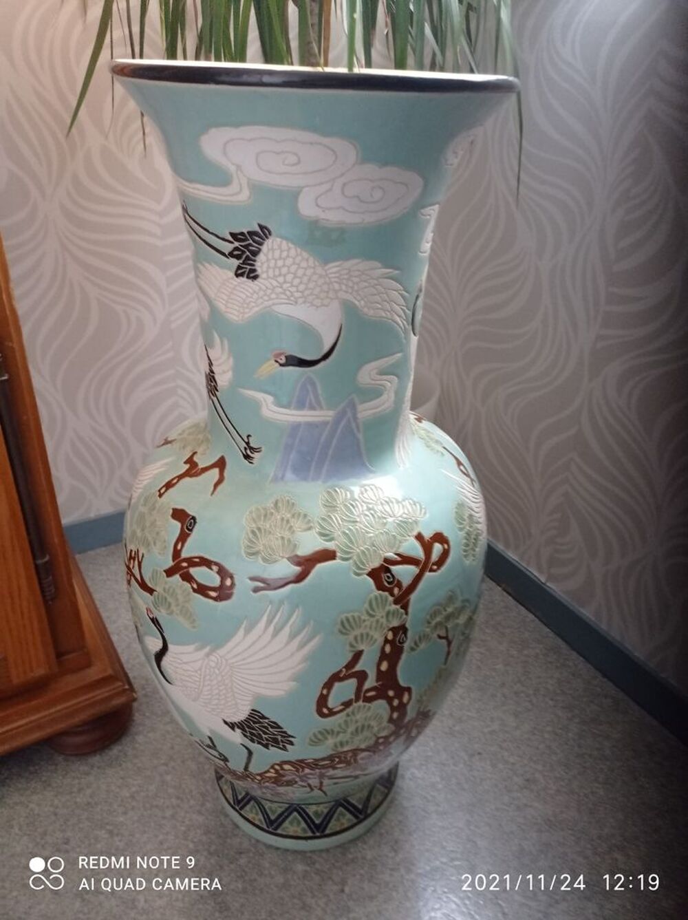 Vase chinois v&eacute;ritable Décoration