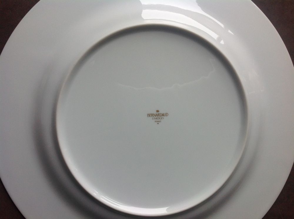 8 Assiette de pr&eacute;sentation Bernardaud Cuisine