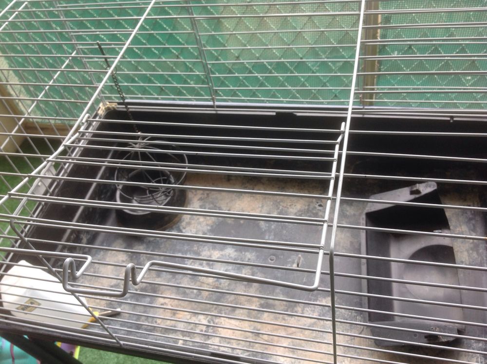 Cage &agrave; lapin, hamster... Jardin