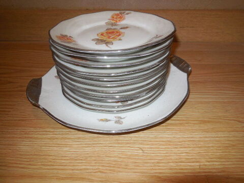 lot d'assiettes et grand plat 20 Blois (41)