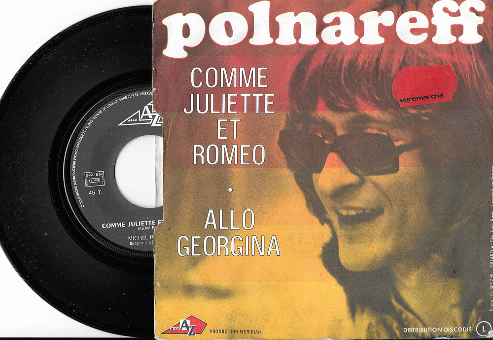 Vinyles 45 T , POLNAREFF 1971 CD et vinyles
