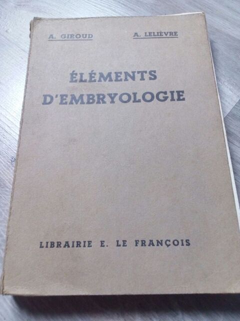 lments d'embryologie 1939 60 Lisieux (14)