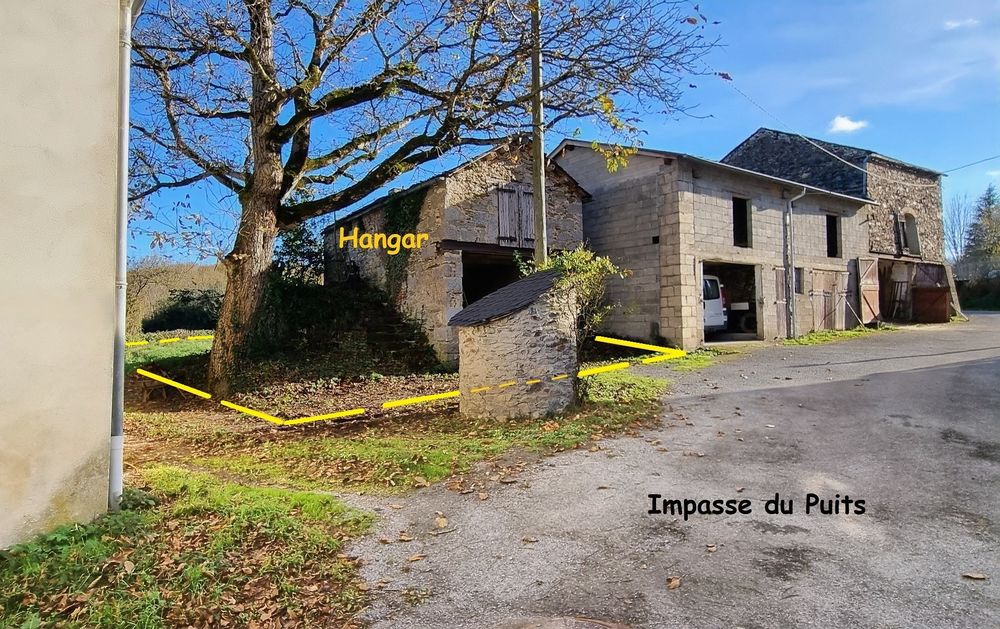 Vente Terrain terrain à bâtir avec hangar Le bez