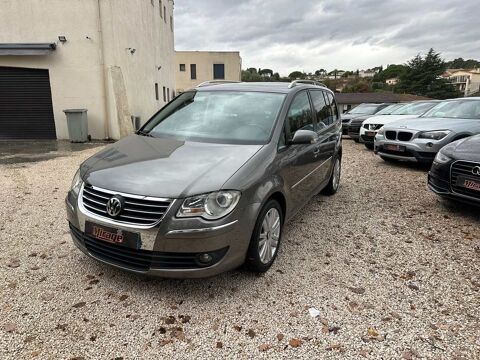 Volkswagen Touran VOLKSWAGEN TOURAN (2) 2.0 TDI 140 CARAT 7PL 2007 occasion Antibes 06600