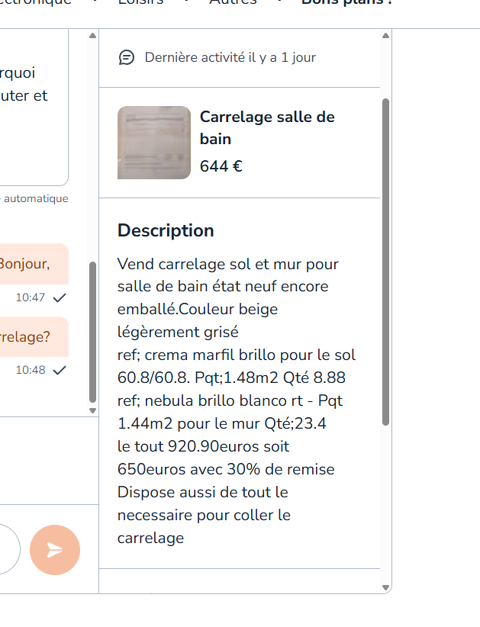 carrelage salle de bain 650 Tournefeuille (31)