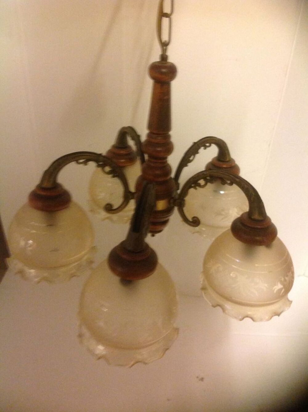 LUSTRE STYLE Rustique Etat comme Neuf Décoration