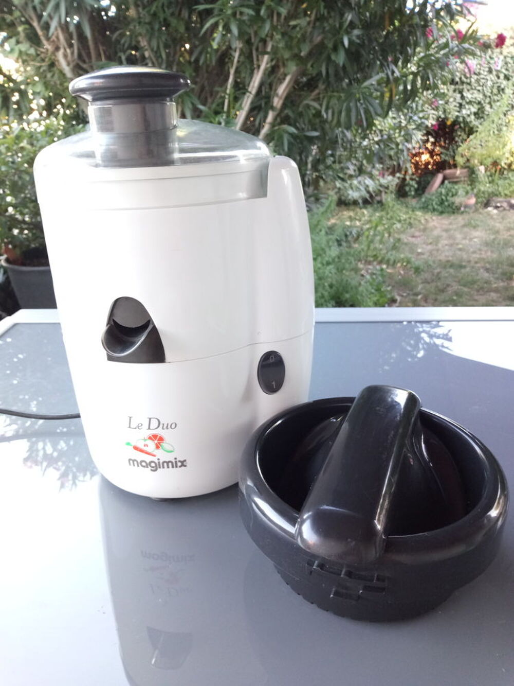Magimix duo extracteur de jus et presse agrume Electroménager