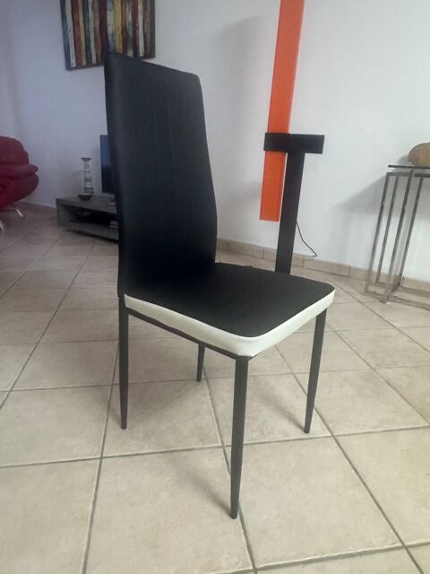 Lot  6 chaises 50 Les Trois Lacs (27)