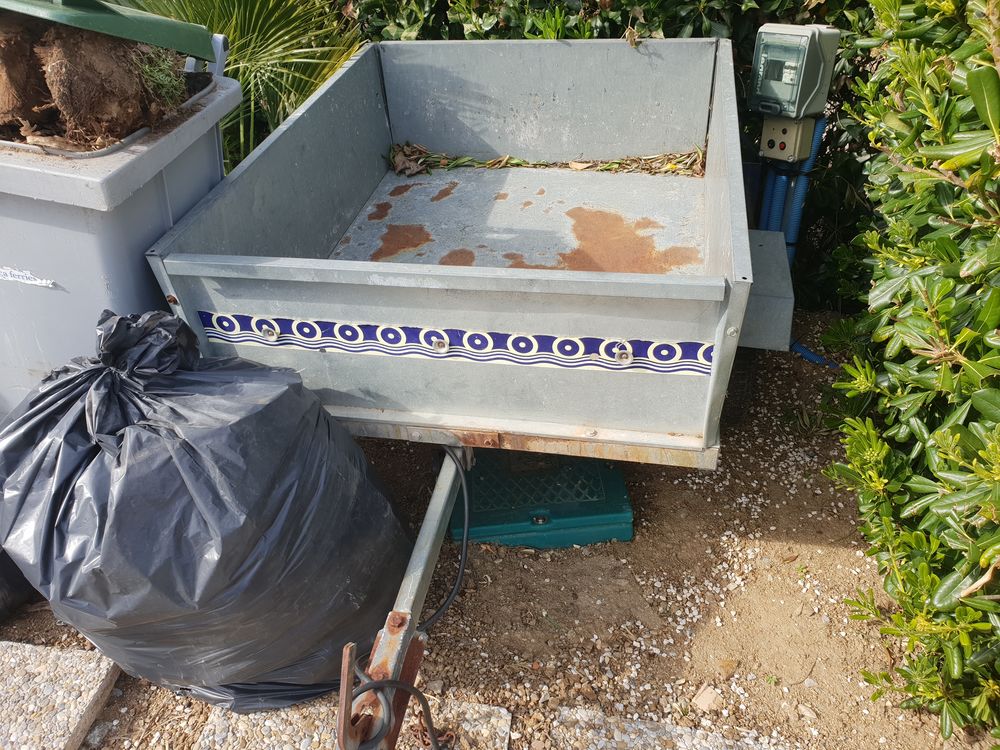 remorque plus mat&eacute;riels Bricolage