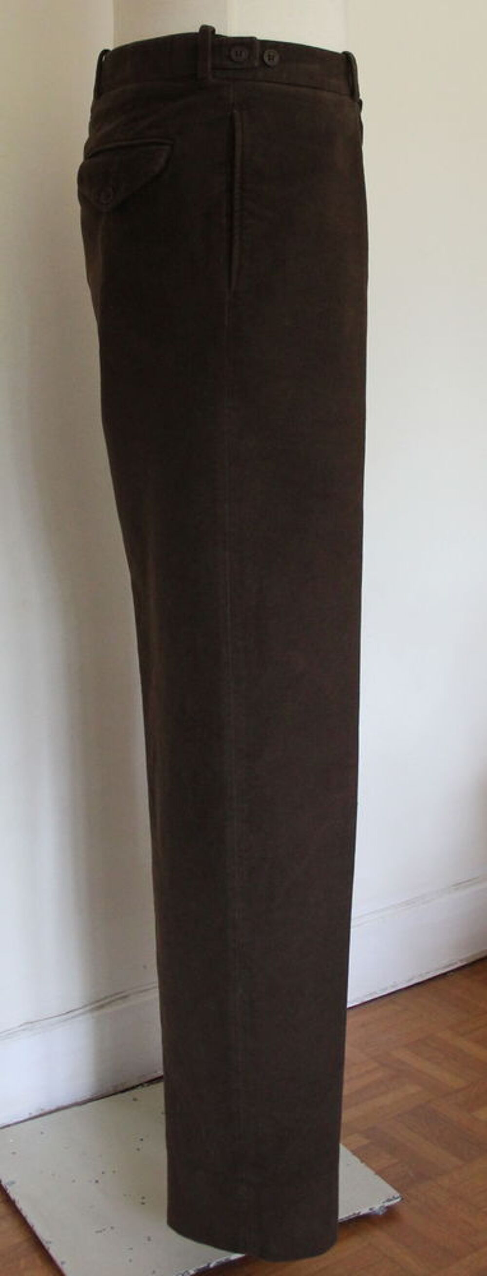 Pantalon velours peau de p&ecirc;che ARNYS T.42 Vêtements