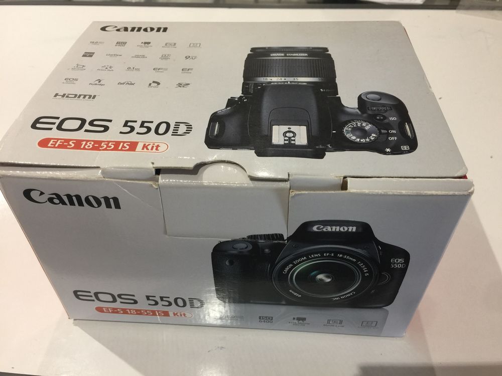 canon 550D appareil photo reflex num&eacute;rique Photos/Video/TV