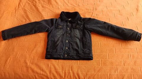 Veste jean molletonnée Firefly noir 10 ans La Maladrerie (78)
