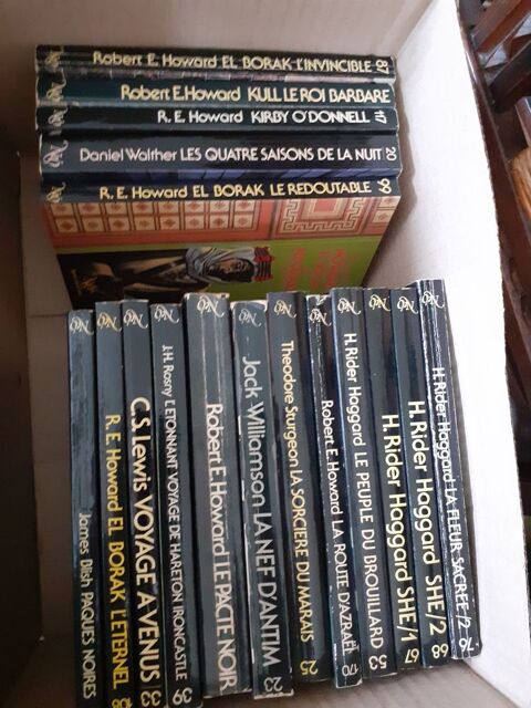 livres fantastiques et science-fiction 30 Saint-Martin-sur-la-Chambre (73)