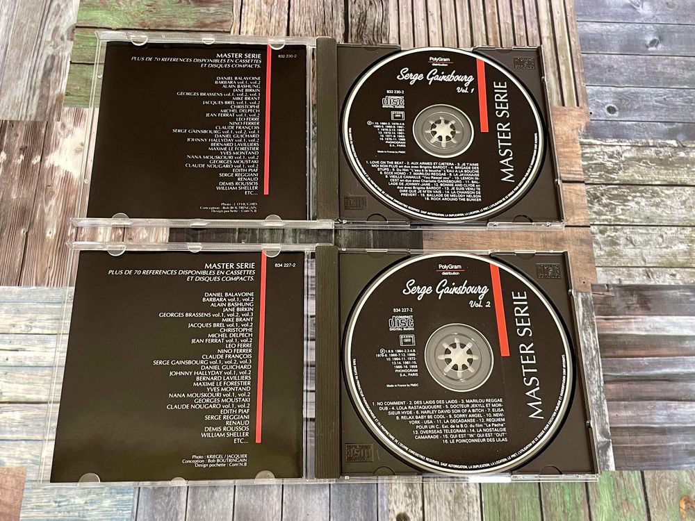 CD originaux de Serge Gainsbourg CD et vinyles