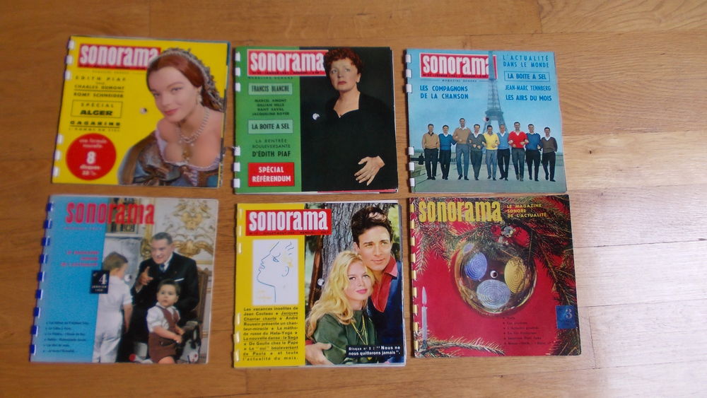 livrets sonorama CD et vinyles