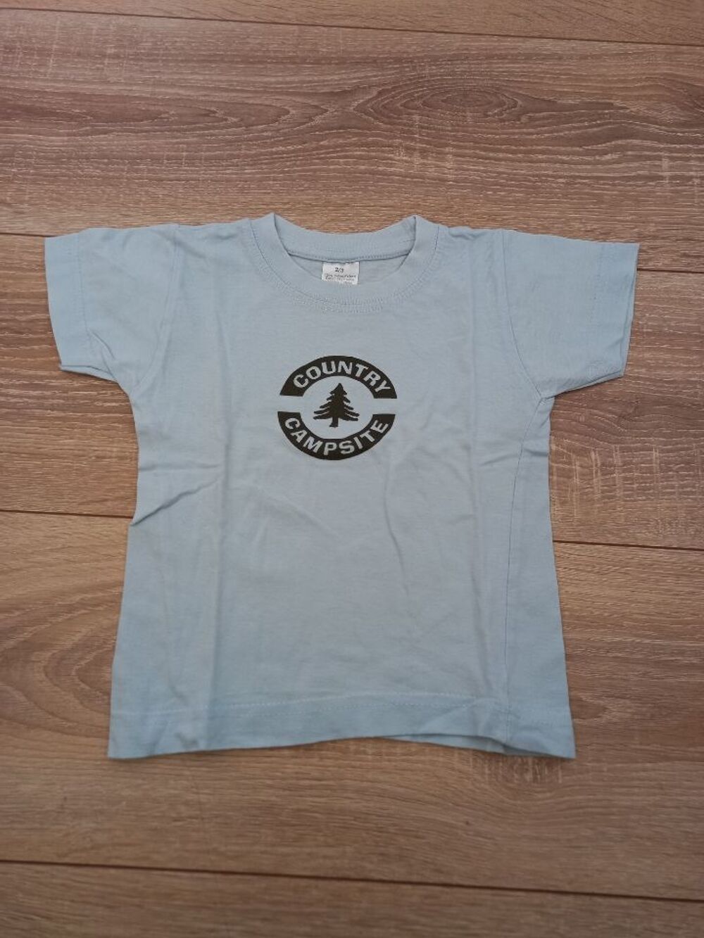 Tee-shirt bleu ciel manches courtes 2 ans Vêtements enfants