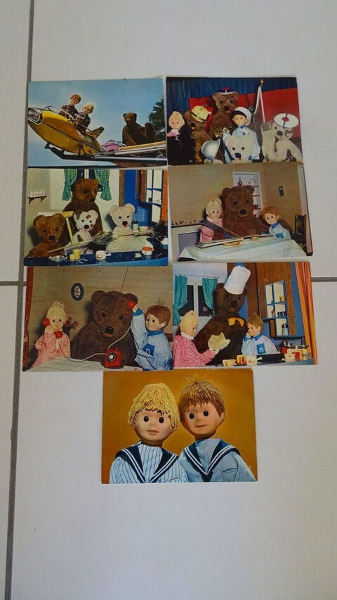 LOT 7 DE CARTES  POSTALES Bonne nuit les Petit . 35 Bar-le-Duc (55)