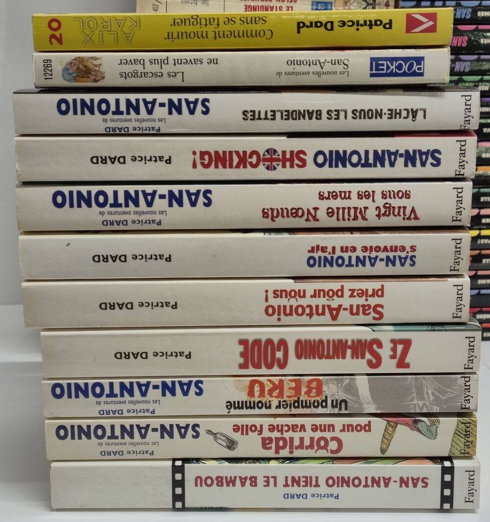 Collection de 191 livres de San Antonio Livres et BD
