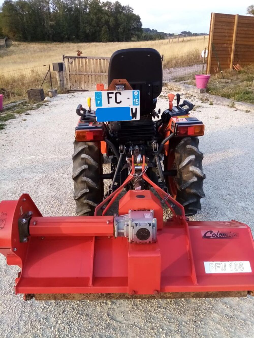 MICRO TRACTEUR KUBOTA B1620 4x4 Jardin