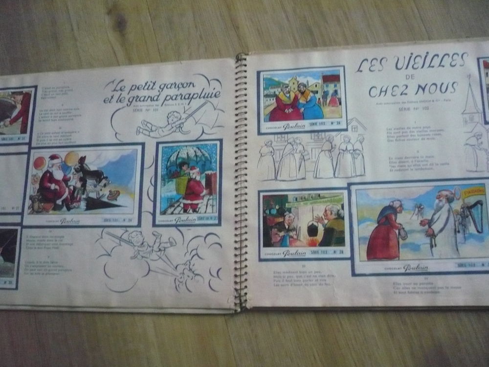 ALBUM IMAGE POULAIN A COLLECTIONNER le 5&egrave;me de la s&eacute;rie des Livres et BD