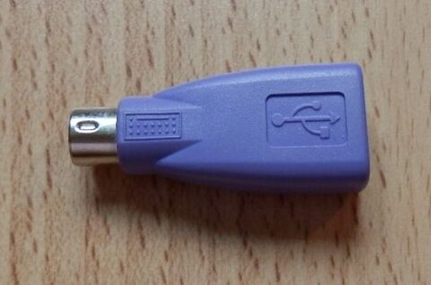 Adaptateur Mini DIN 6 broches mâle VIOLET : NEUF 2 Évry (91)