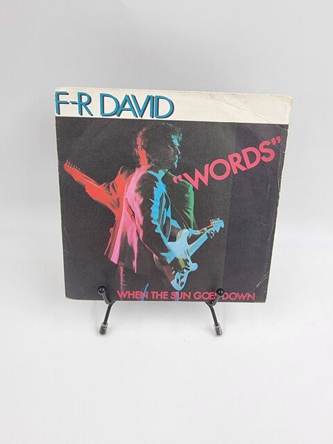 Vinyle 45 tours F-R David : Words (When the Sun Goes Down)  3 Vulbens (74)