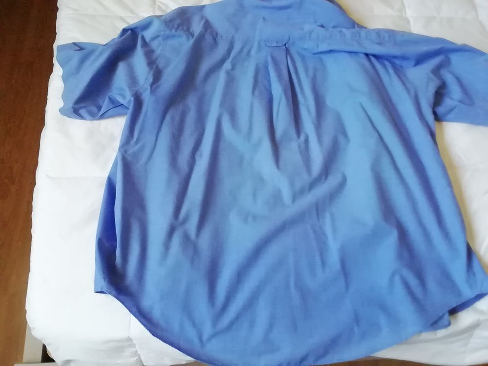 Chemise homme taille L, Milford Clan, bleu ciel Vêtements