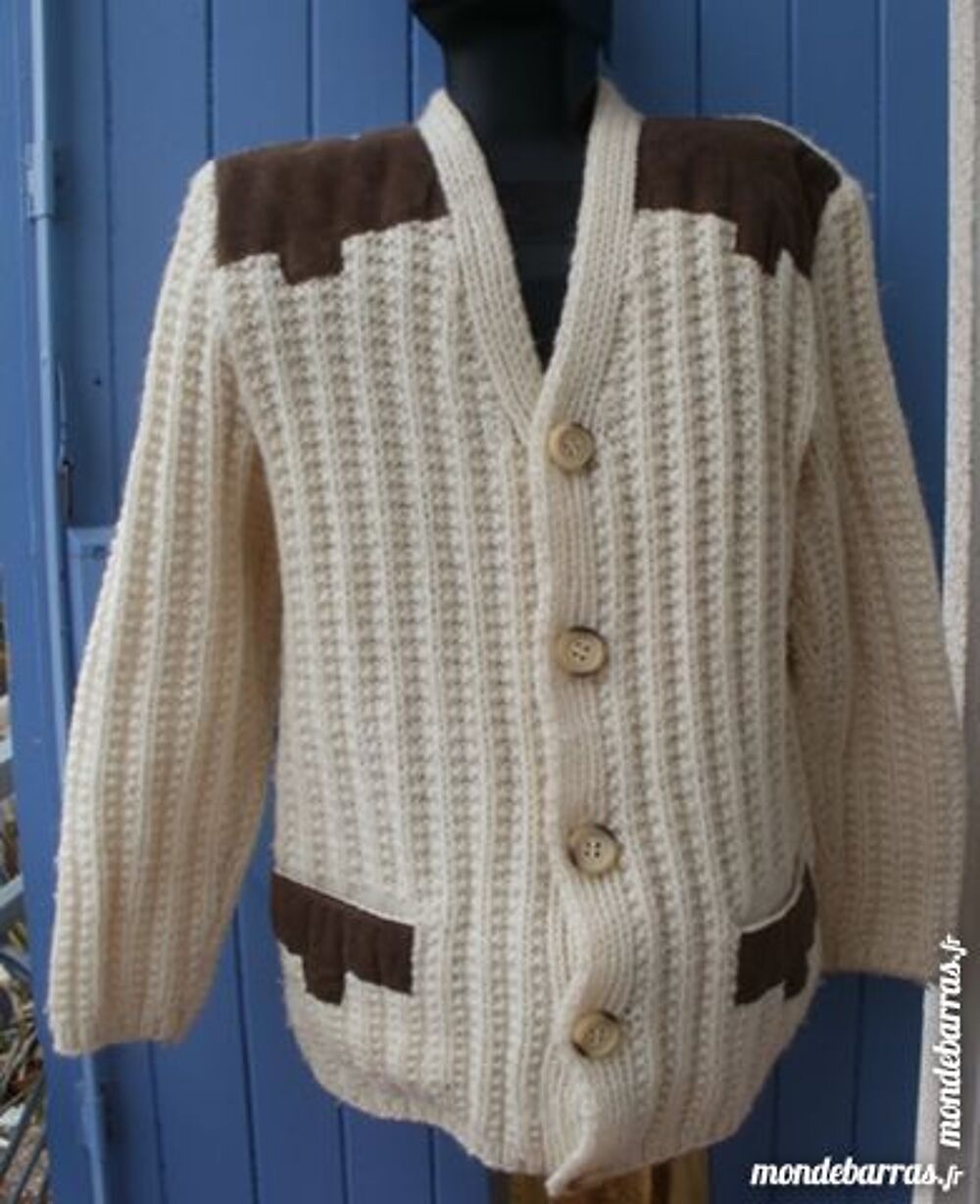 Gilet, veste homme fait main taille L Vêtements