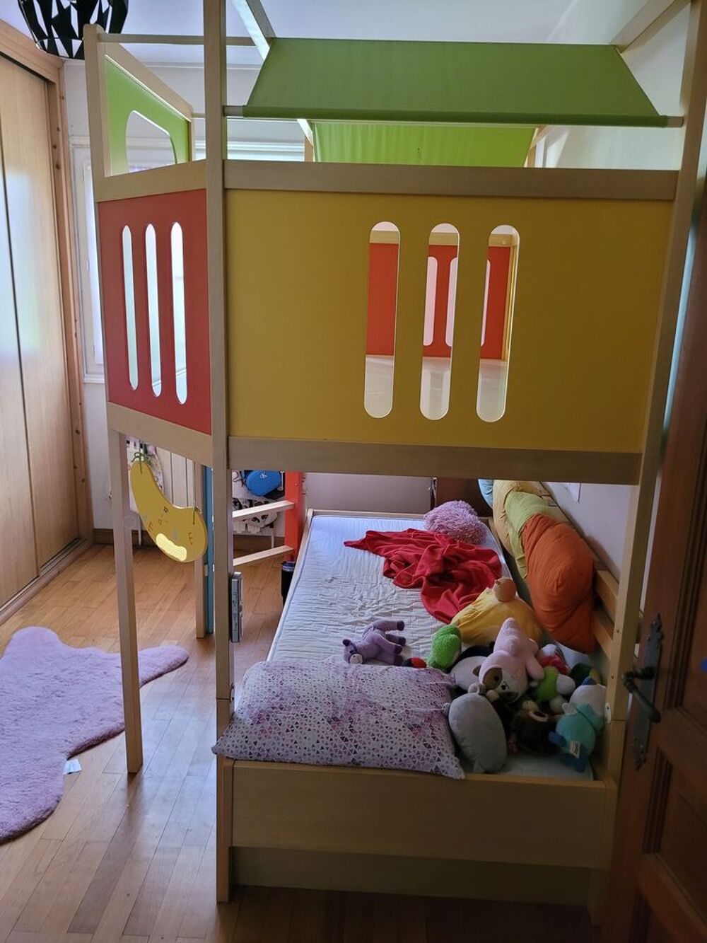 lit cabane marque GAUTIER mod&egrave;le CALICO Mobilier enfants