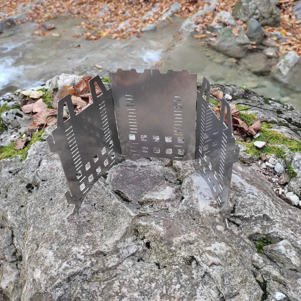 R&eacute;chaud &agrave; bois pratique, compact et polyvalent Cuisine