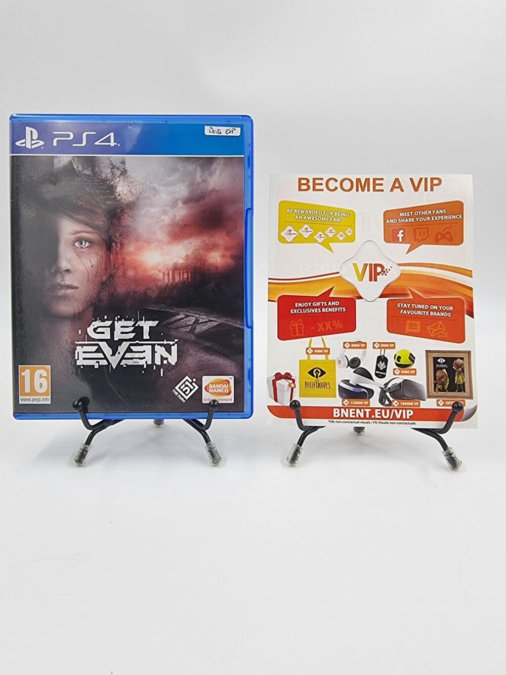 Jeu Playstation 4 Get Even en boite, complet (boite ESP) Consoles et jeux vidéos