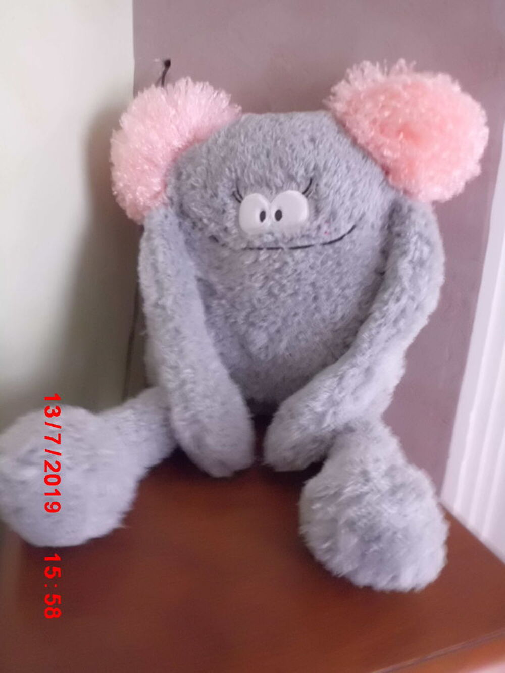 PELUCHE MONSTRE RANGE PYJAMA ETAM Jeux / jouets