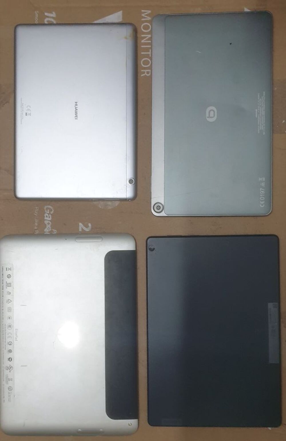 Lot tablettes pour pi&egrave;ces 6 Téléphones et tablettes