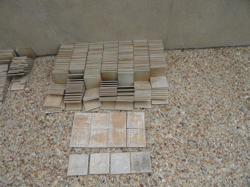 Carreaux de faience de r&eacute;emploi Bricolage