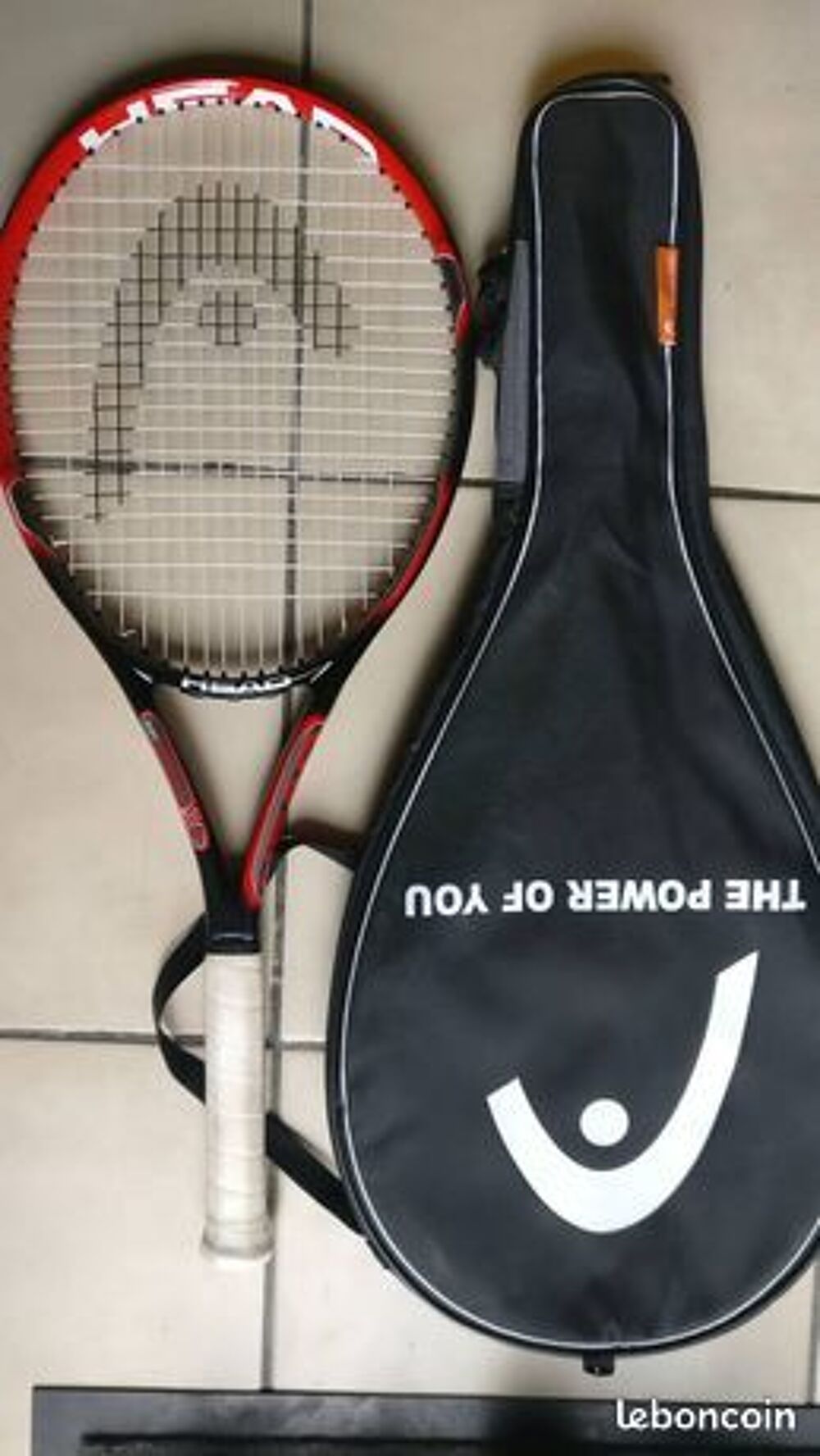 Raquette HEAD extr&ecirc;me t.2+ sacoche housse assortie Sports