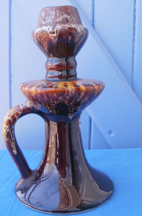 Bougeoir � main VALLAURIS pouvant servir de soliflore 8 Montauban (82)