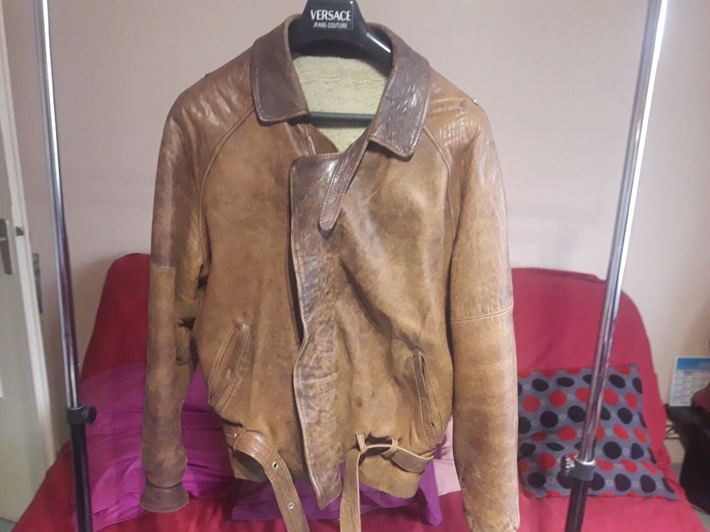 Blouson Cuir vieilli Vêtements