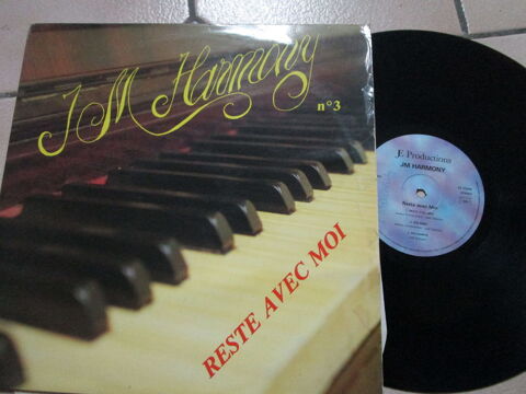 VIEUX VINYLE  JM HARMONY --RESTE AVEC MOI   7 Villepinte (93)