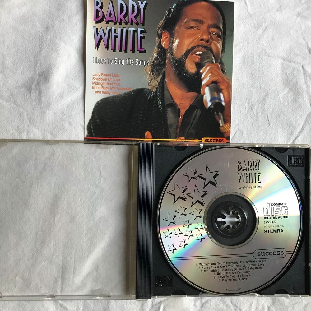 CD Barry White I Love To Sing The Songs CD et vinyles
