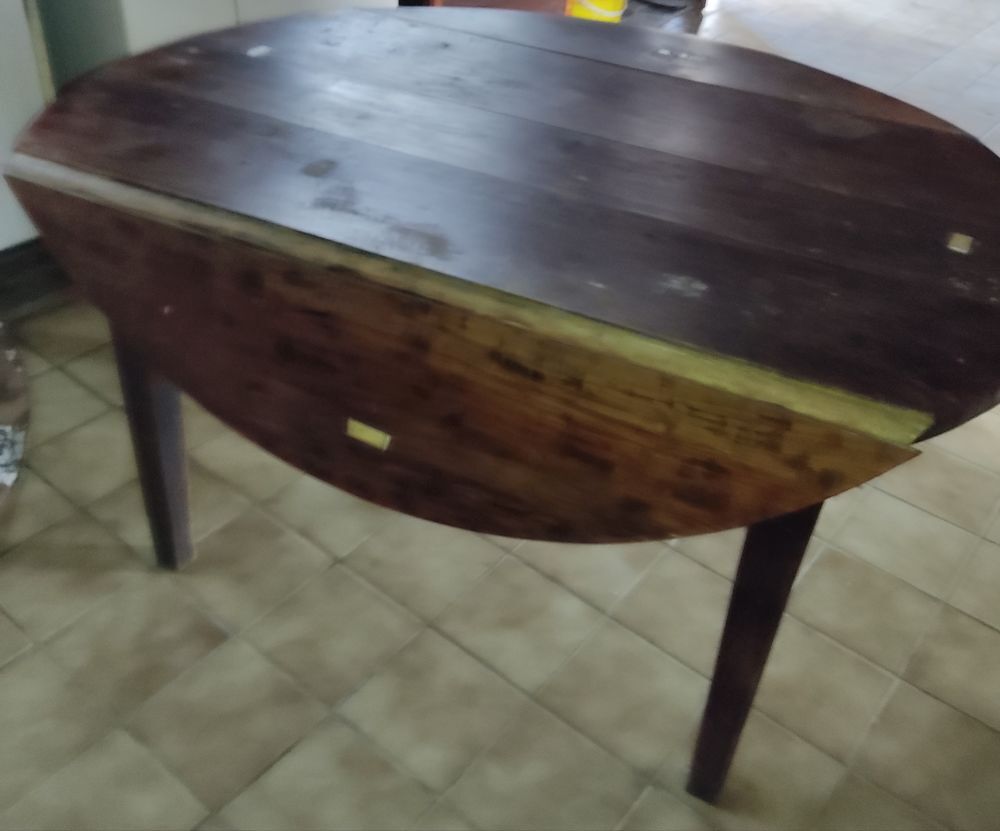 Table ronde ancienne Meubles