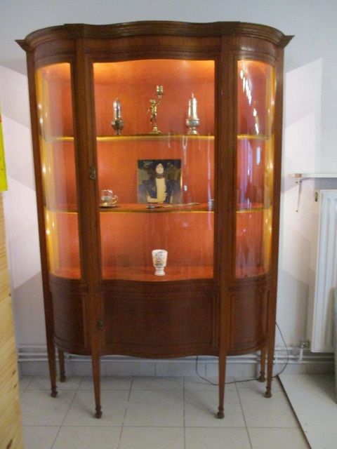 Vitrine Argentière  Style Edouardian  1900-1910 790 Payrac (46)