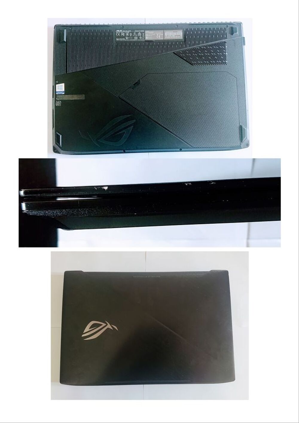 PC gamer GL703VD Asus Strix Matériel informatique