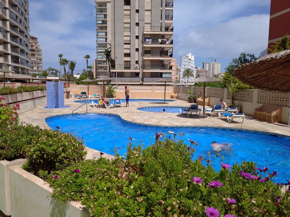   appartement T 2 face mer accès direct à la plage Espagne, Calpe