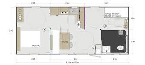 Mobil-Home Mobil-Home 2025 occasion L&egrave;ge-Cap-Ferret 33950