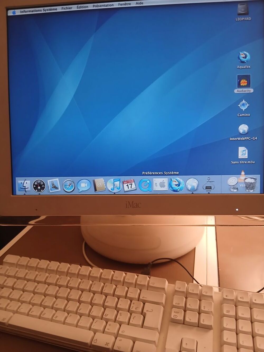 Imac g4 tournesol Matériel informatique