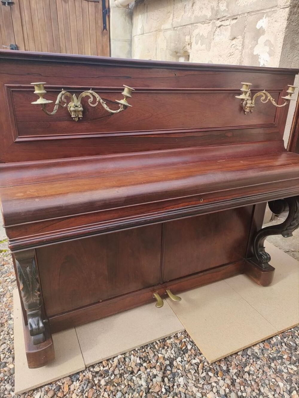 Piano droit en bois Instruments de musique